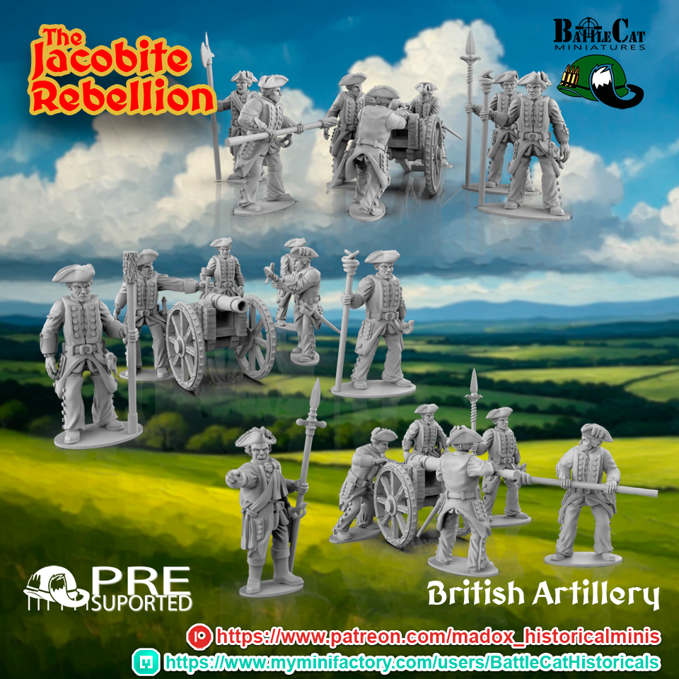 1745 British Artillery