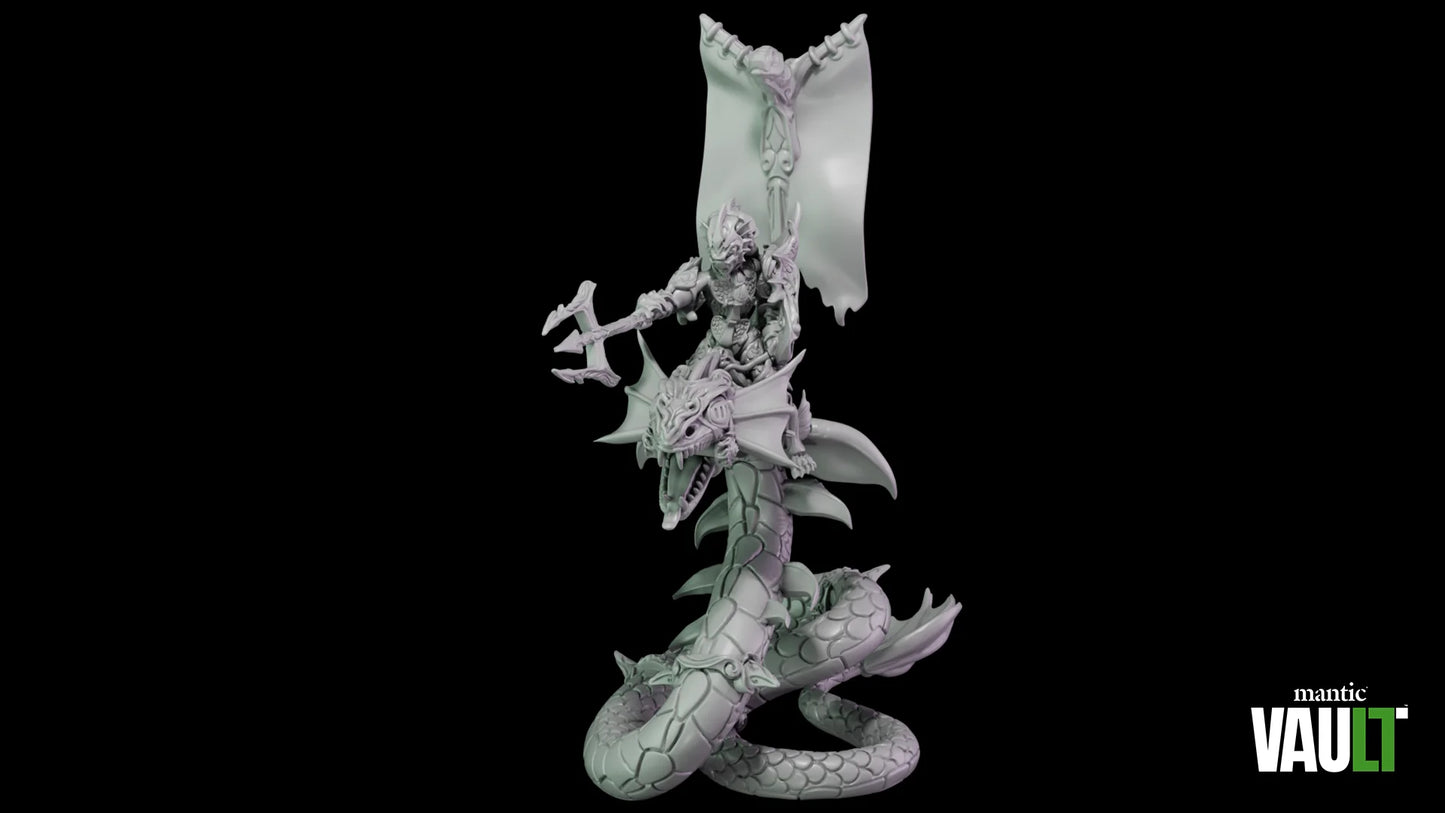 Trident Realm Wyrmrider Centurion