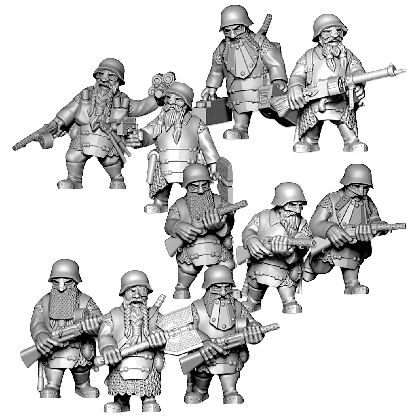 Dwarf Sturmtruppen Section