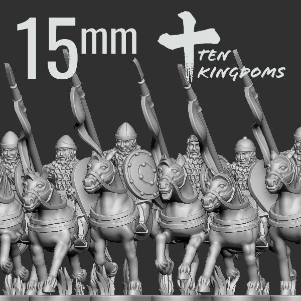 Georgian Armoured Spearmen on Horseback