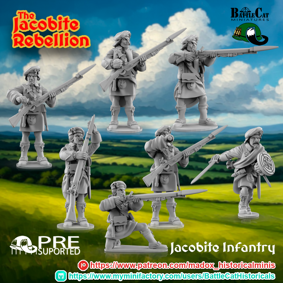 1745 Jacobite Infantry