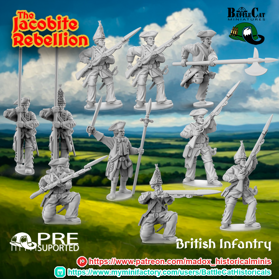 1745 British Infantry