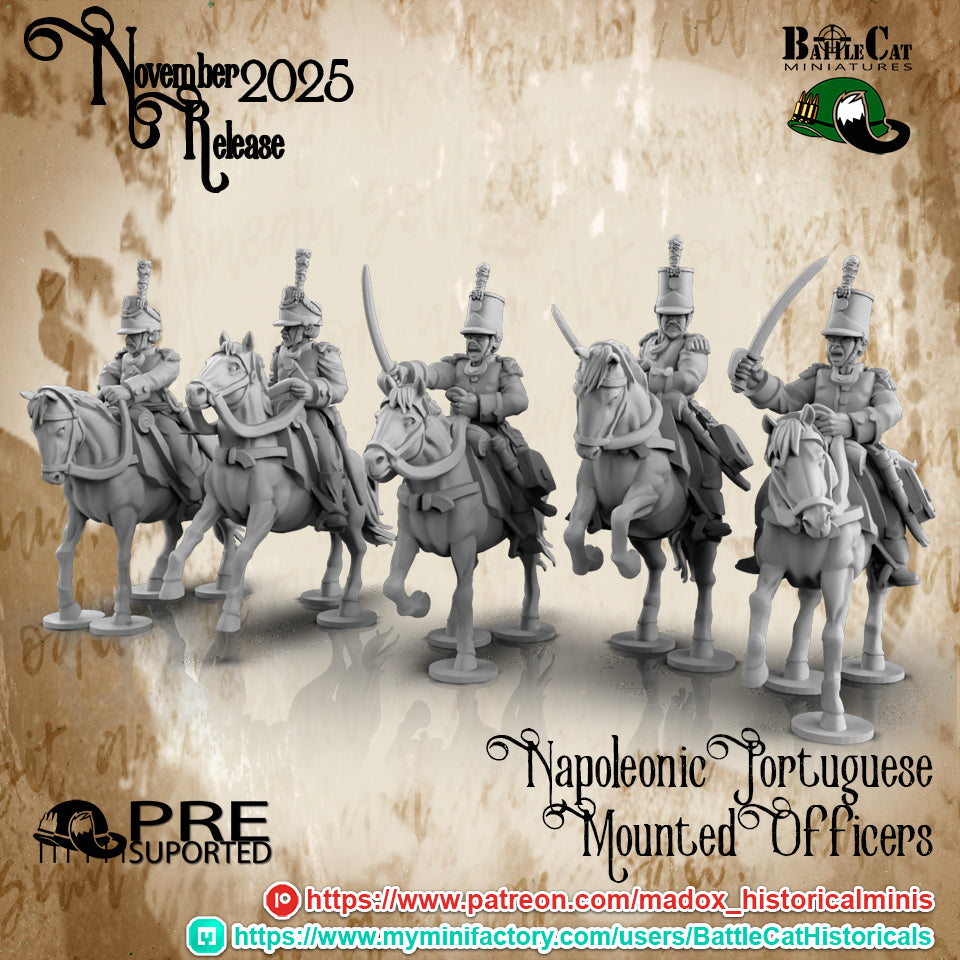 Napoleonic Portuguese Mounted Officers