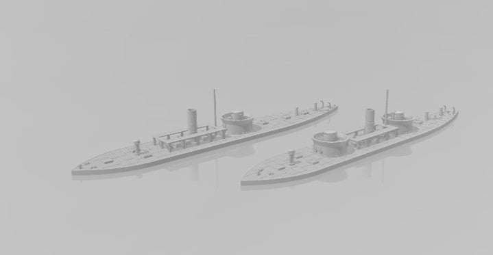 1/1200 Union monitor USS Puritan