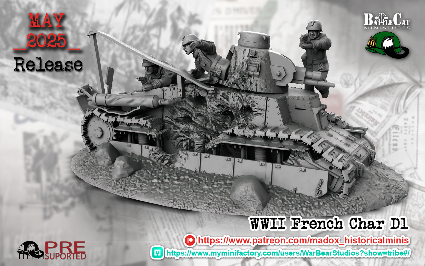 WW2 French Char D1
