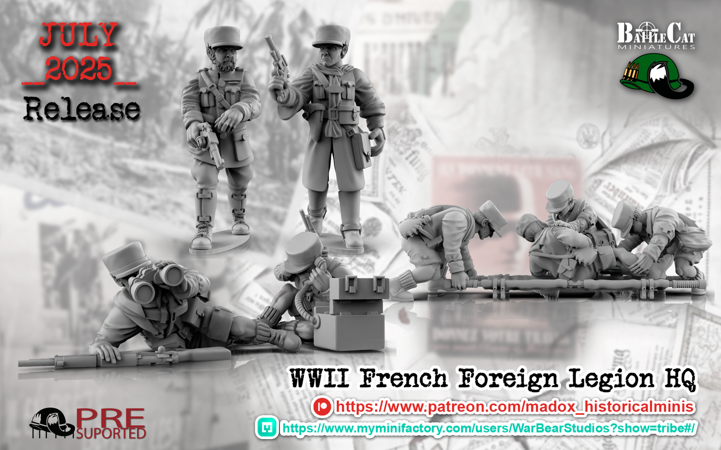 WW2 French Foreign Legion HQ