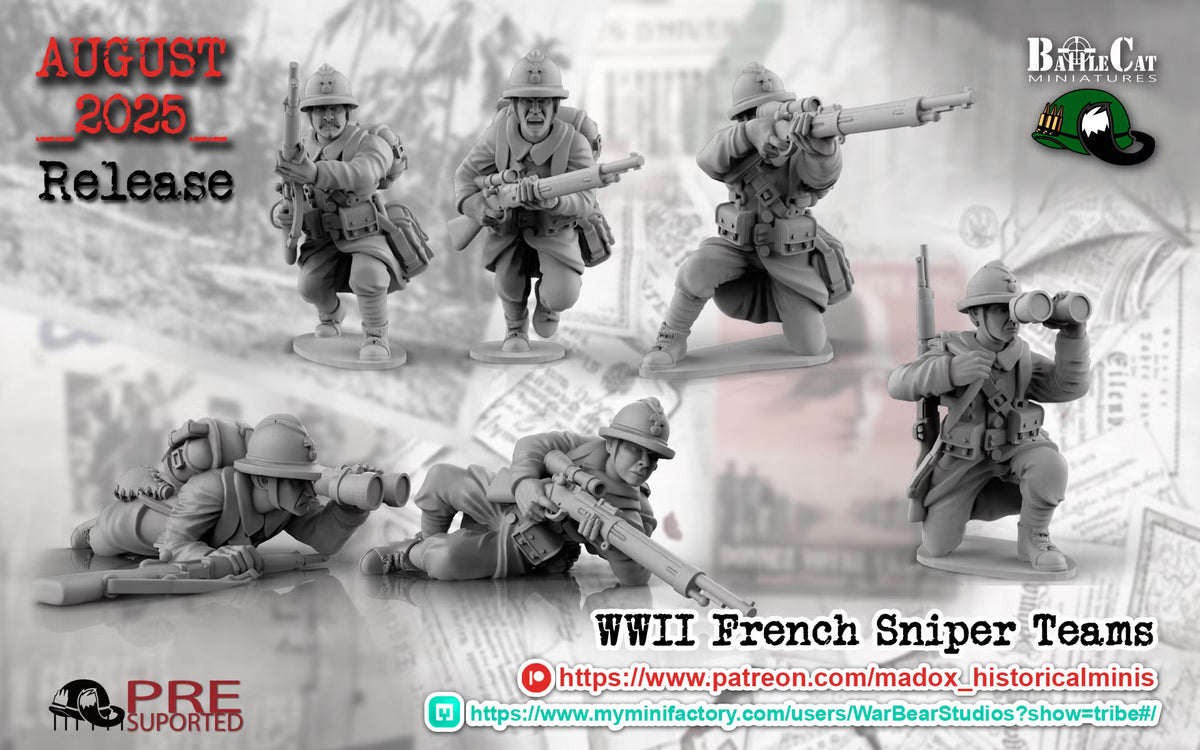 WW2 French Sniper Teams