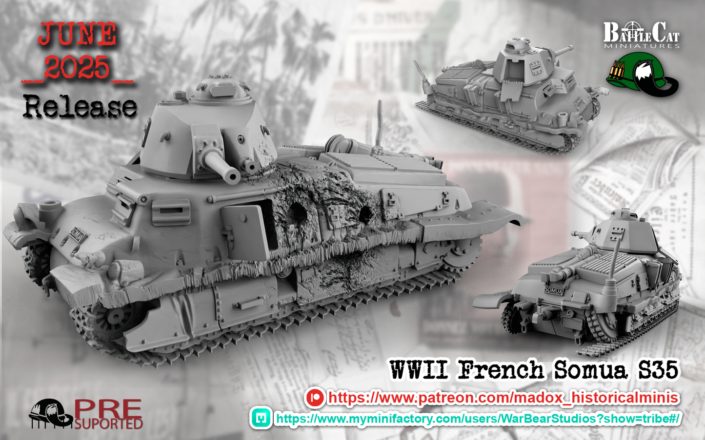 WW2 French Somua S35