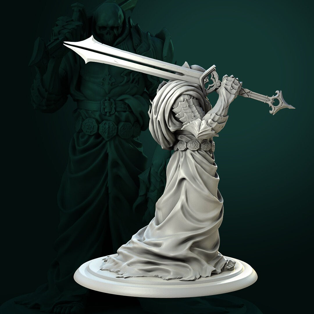 Vold The Dead Lord | 3D Printed Resin Models | Display piece | RPG, DnD, Table top gaming, Fantasy,