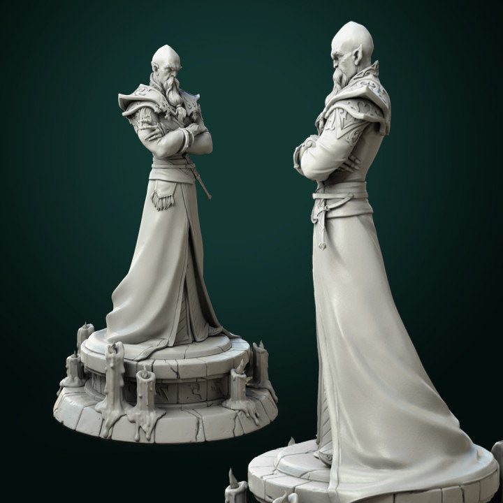 Zondar Valis Archmage | RPG table top miniatures- 3D resin models | Ideal for DnD, table top Gaming, Greek, Fantasy, Wargaming,, The 9th Age