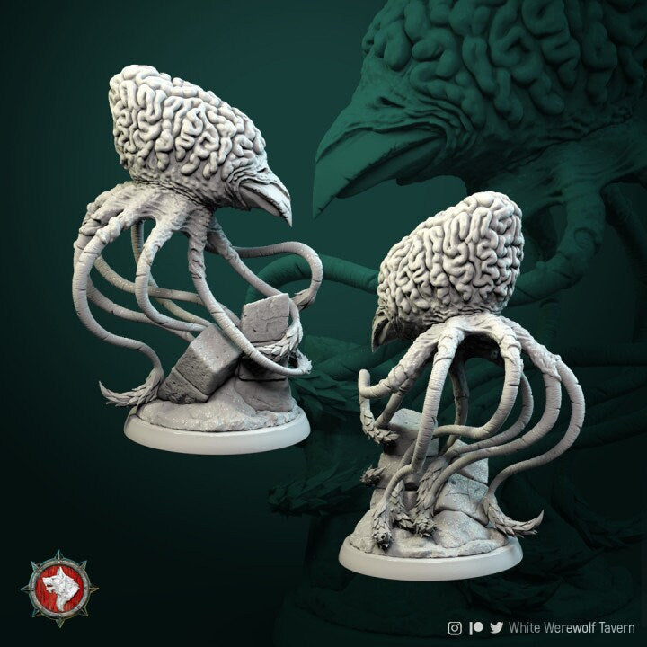 Grell | 3D Printed Resin Models | Ideal for RPG, DnD, Table top gaming, Fantasy