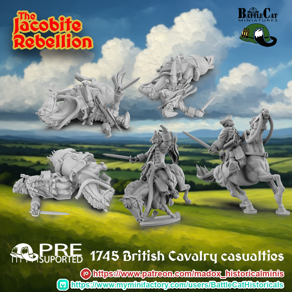 1745 British Dragoon Casualties