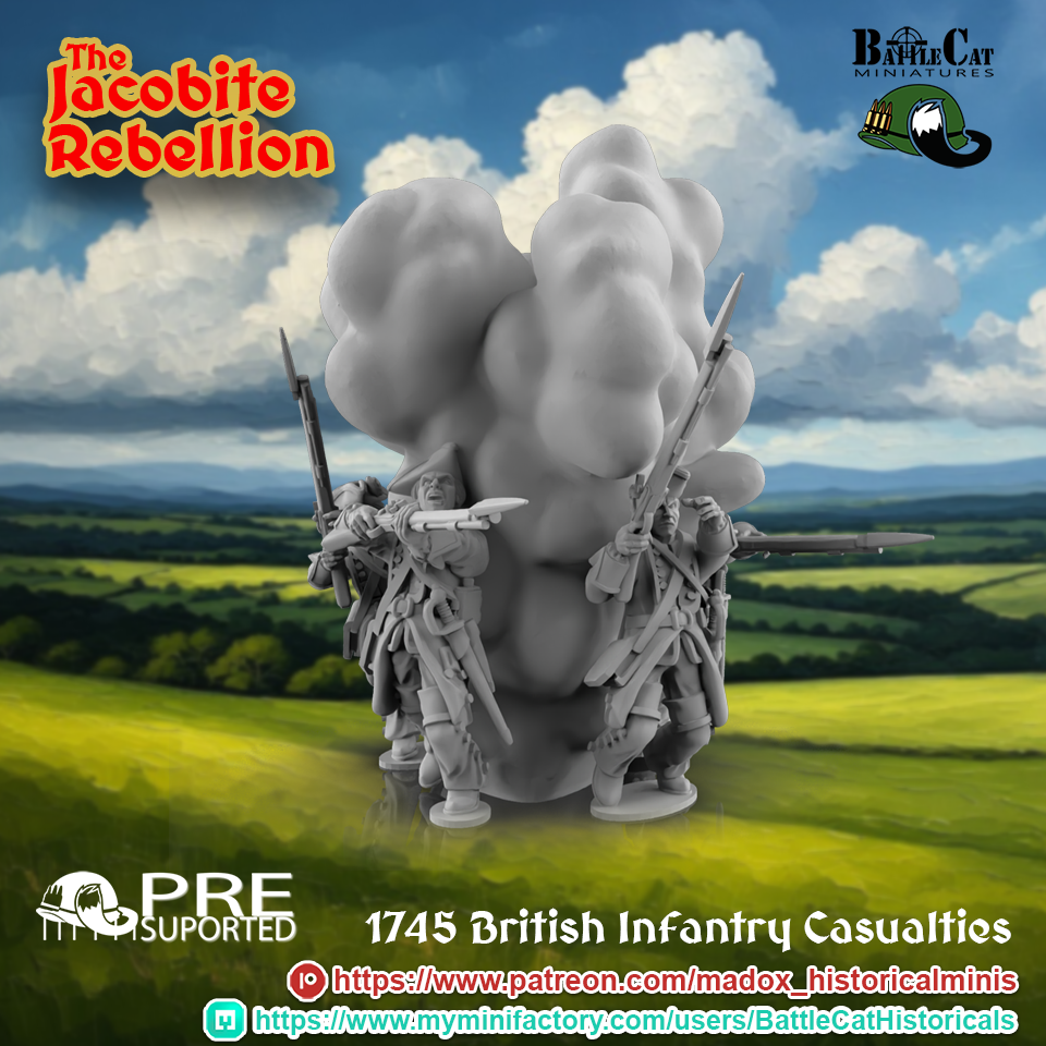 1745 British Infantry Casualties