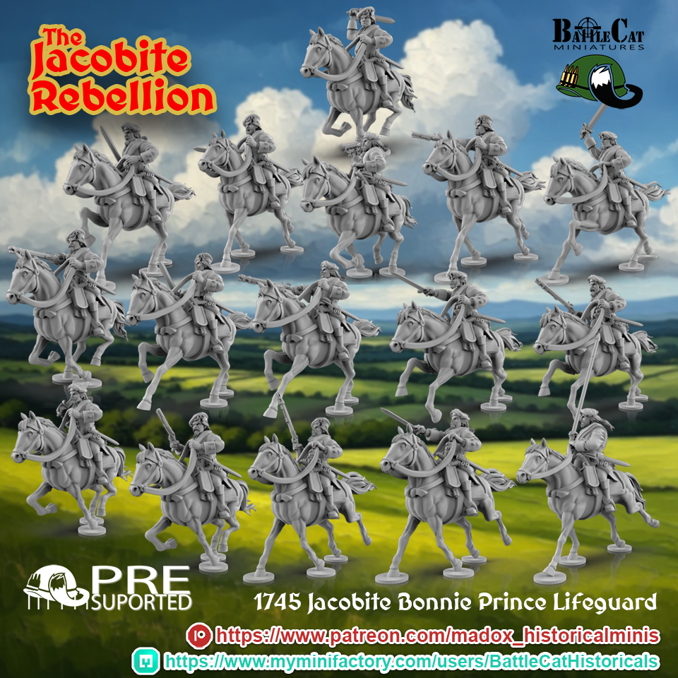 1745 Jacobite Bonnie Prince Lifeguard
