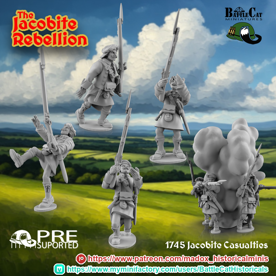 1745 Jacobite Infantry Casualties