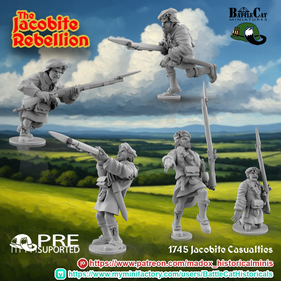1745 Jacobite Infantry Casualties