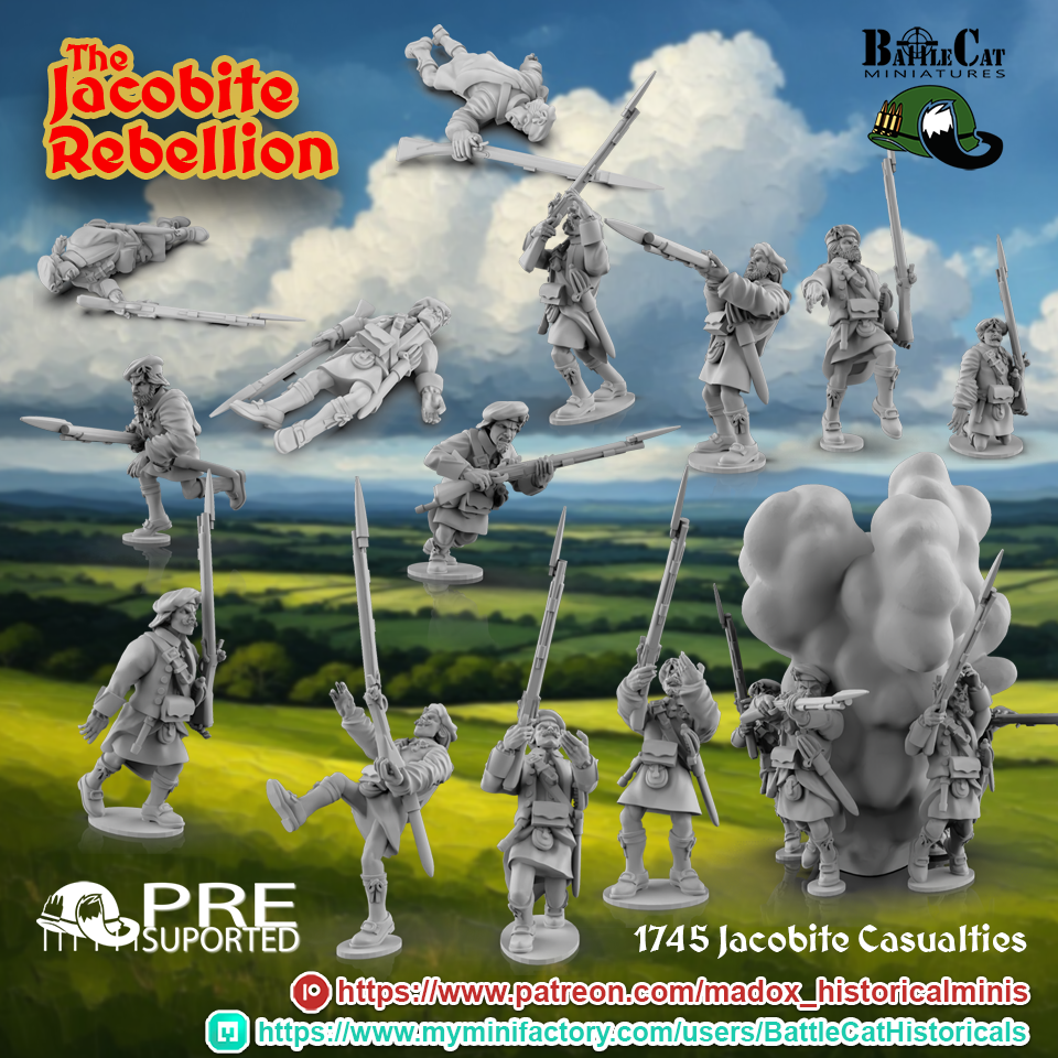 1745 Jacobite Infantry Casualties