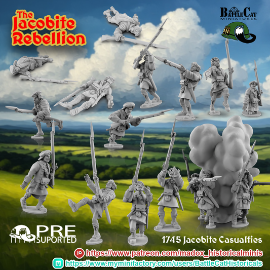 1745 Jacobite Infantry Casualties