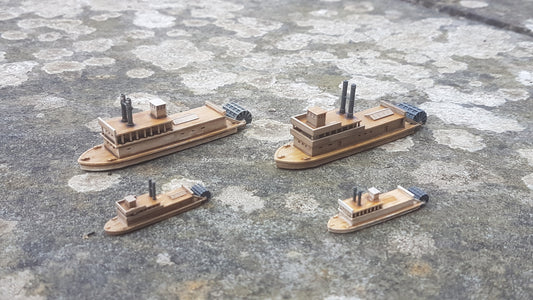 1/600 Union Sternwheel Rams USS Lioness, Mingo