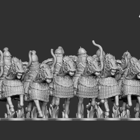 Jurchen-Jin Iron Pagoda Cataphract Archers