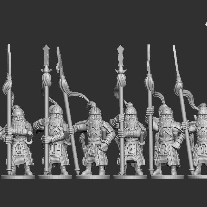 Jurchen-Jin Armoured Spearmen