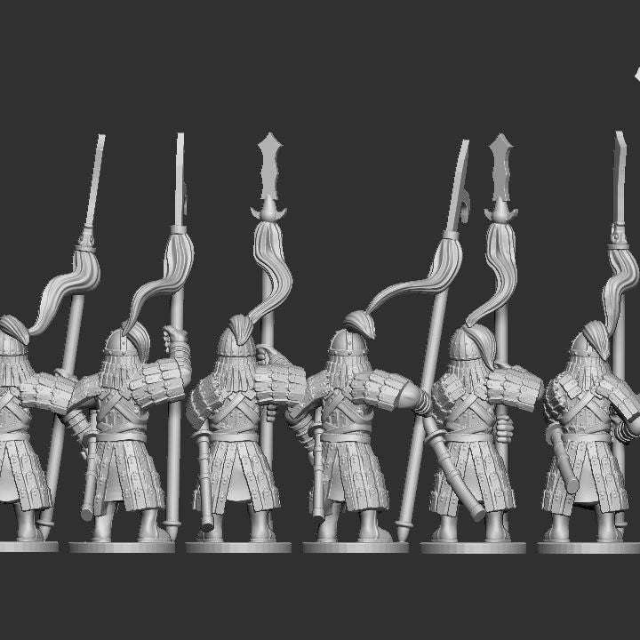 Jurchen-Jin Armoured Spearmen