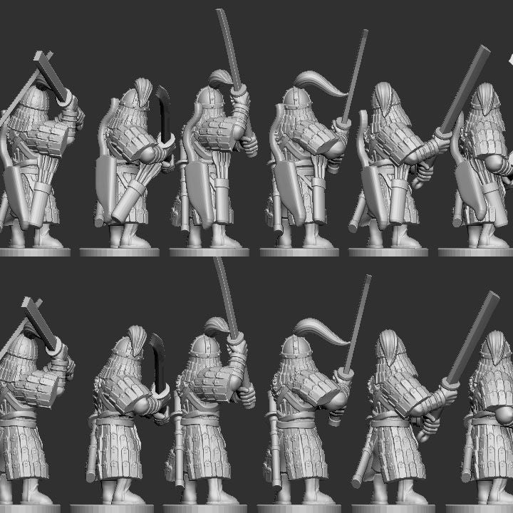 Jurchen-Jin Heavy Armoured Swordsmen