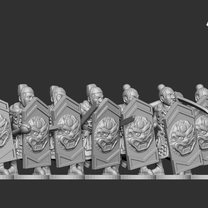 Song Dynasty Armoured Shieldmen