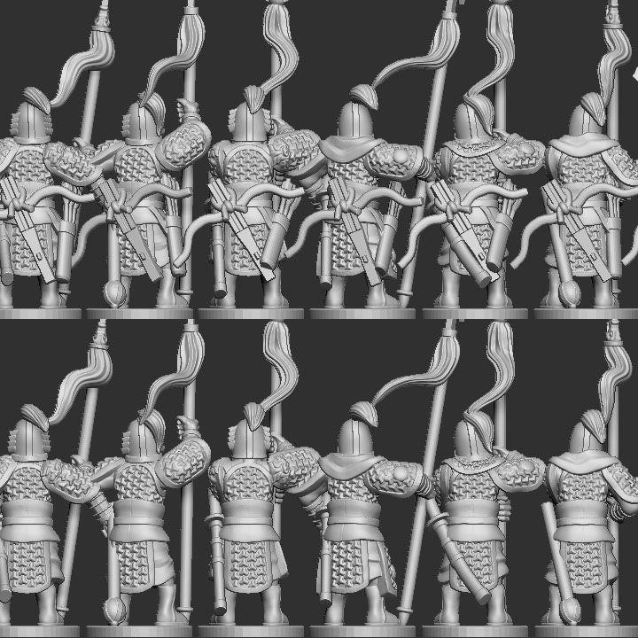 Song Dynasty Heavy Armoured Spearmen