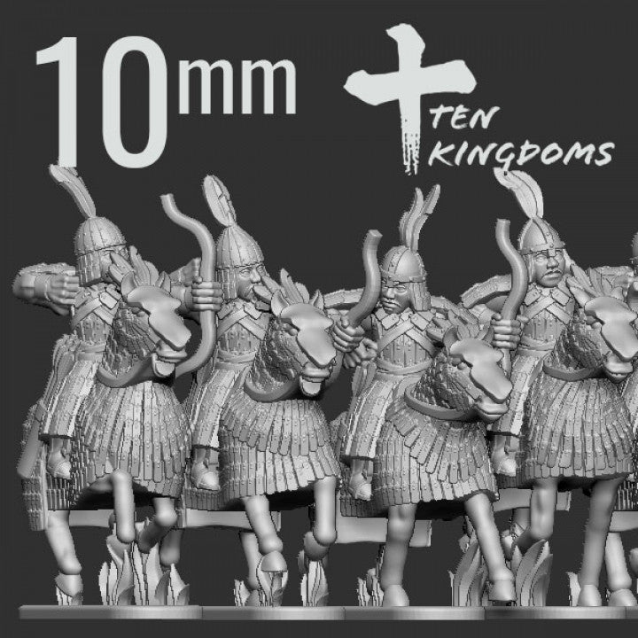 Khitan-Liao Armoured Horse Archers With Barding