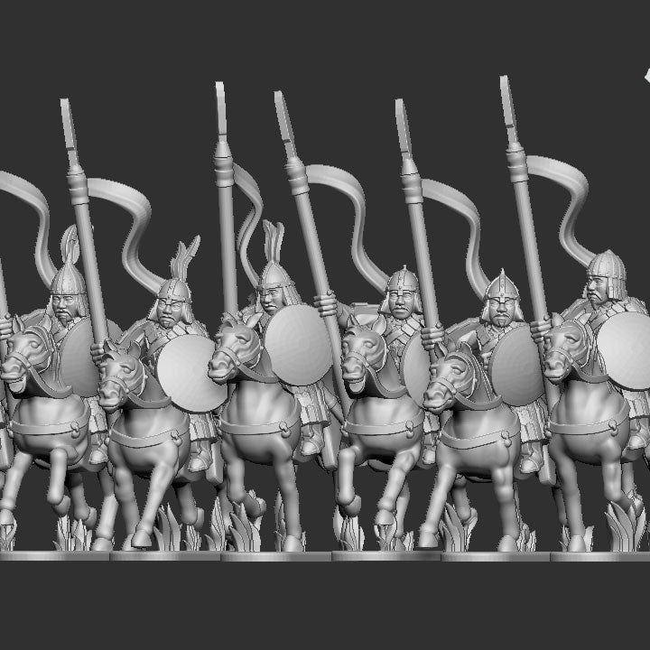 Khitan-Liao Armoured Spear Horsemen