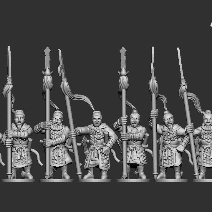 Song Dynasty Armoured Spearmen