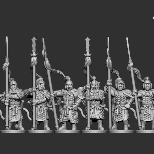 Song Dynasty Heavy Armoured Spearmen