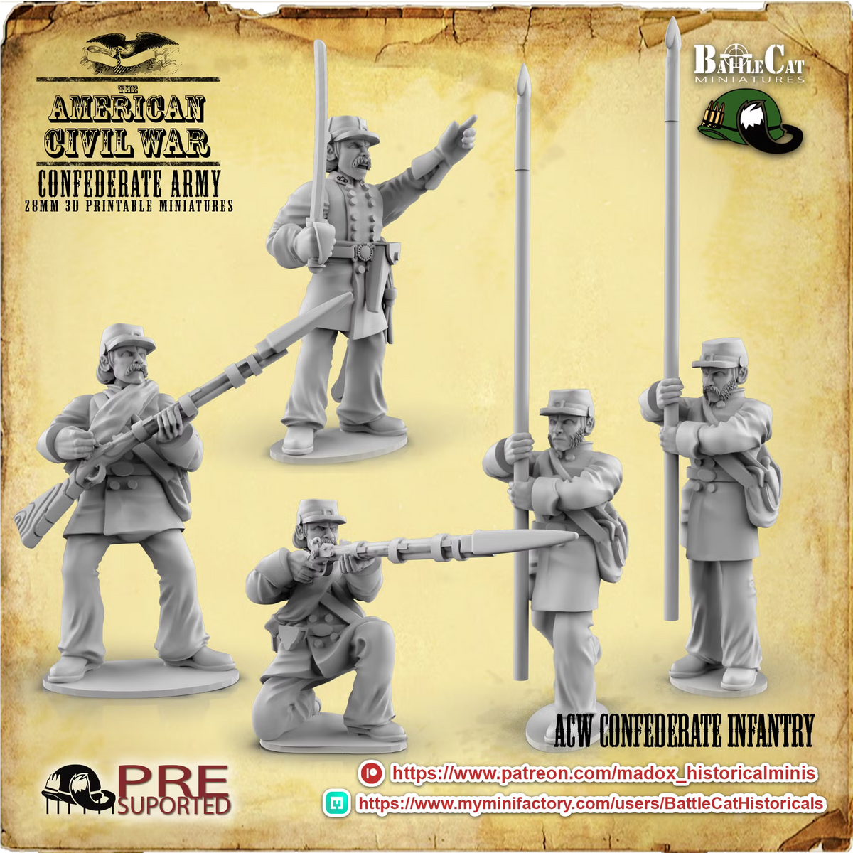 Confederate Infantry