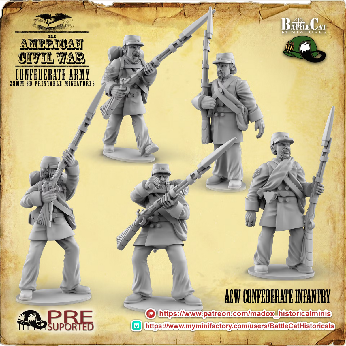 Confederate Infantry