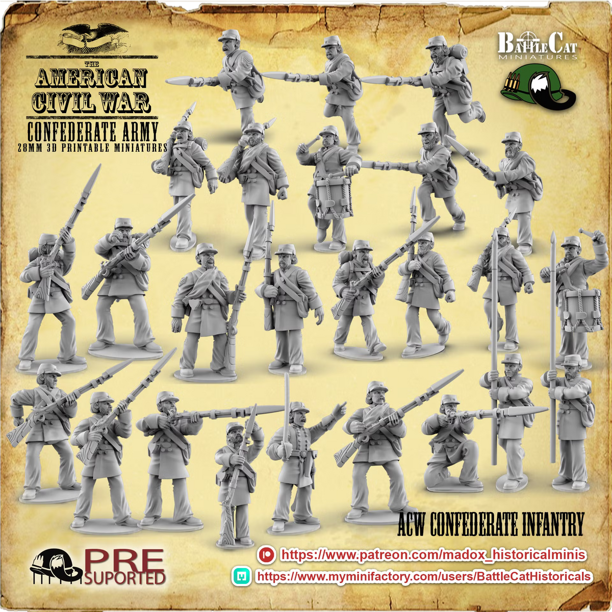 Confederate Infantry