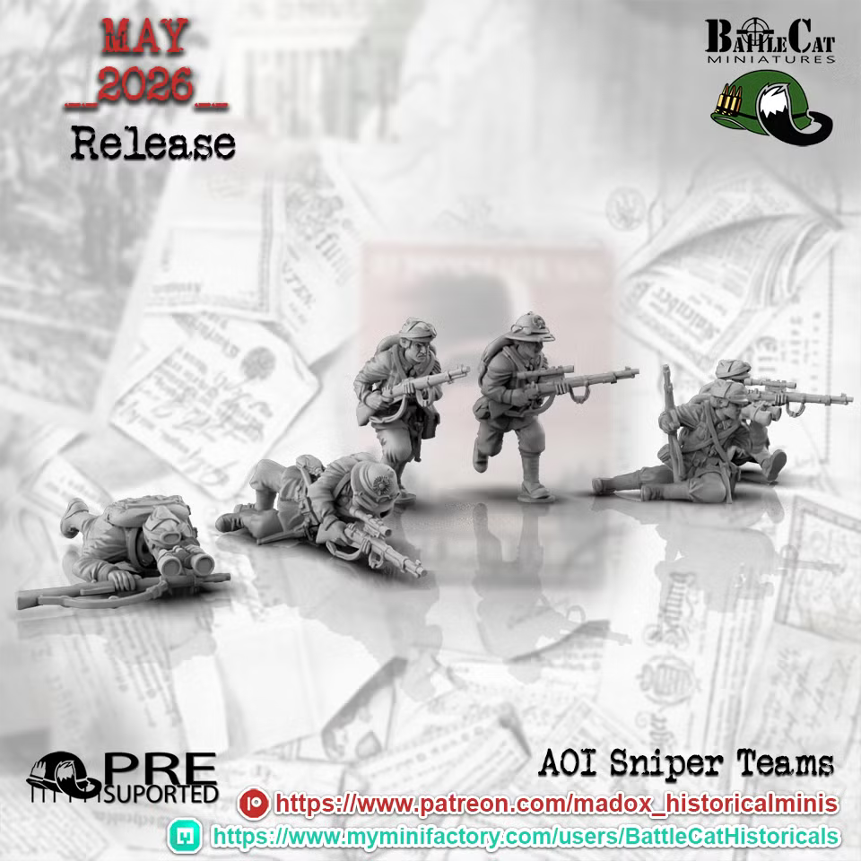 WW2 Italian AOI Sniper Teams