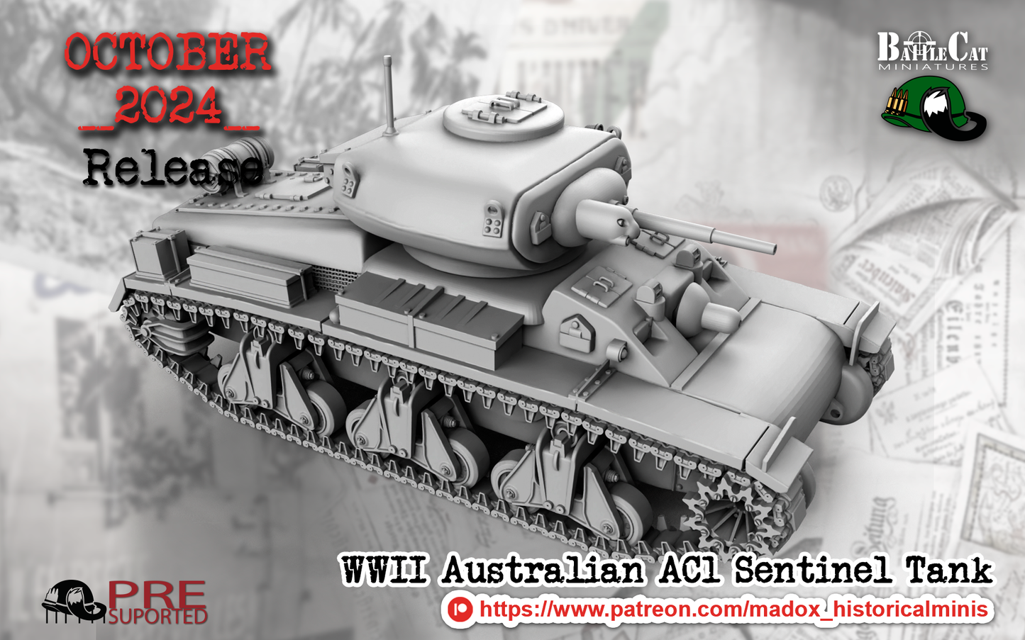 Australian AC1 Sentinel Tank