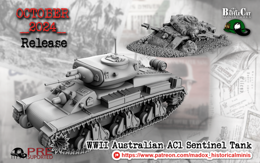 Australian AC1 Sentinel Tank