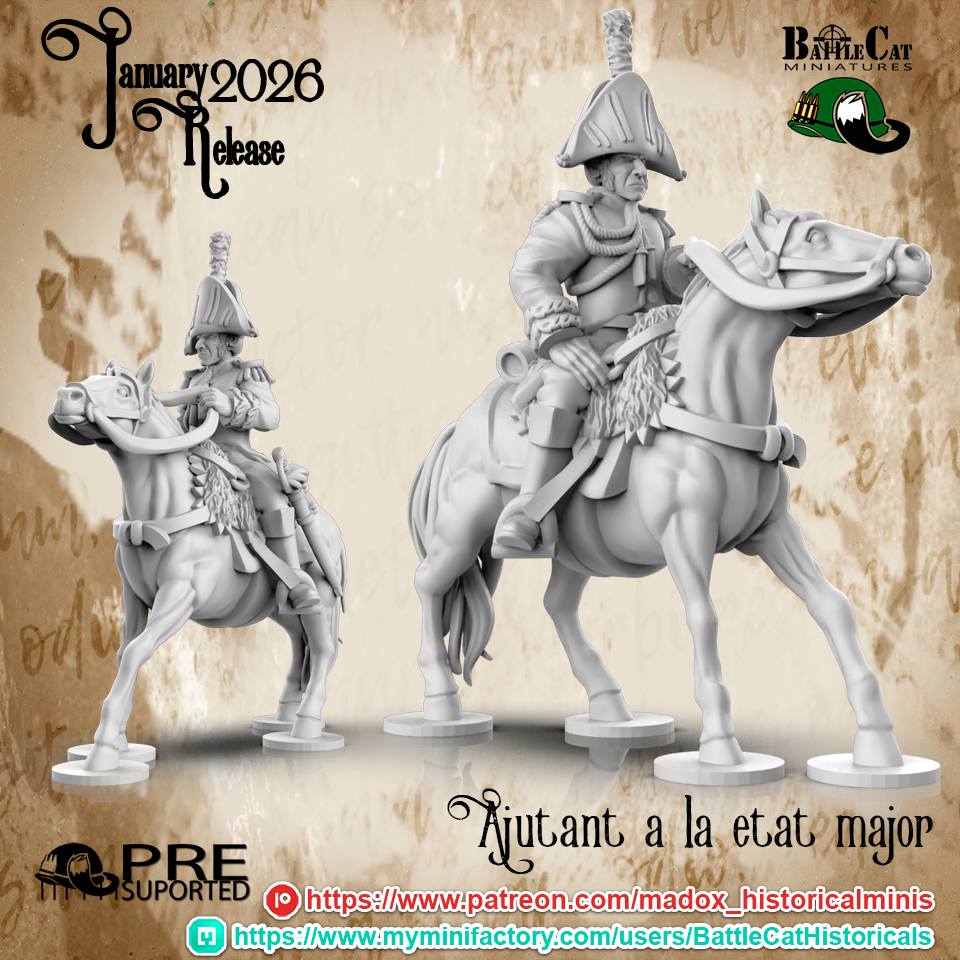 Napoleonic French Generals on Horseback