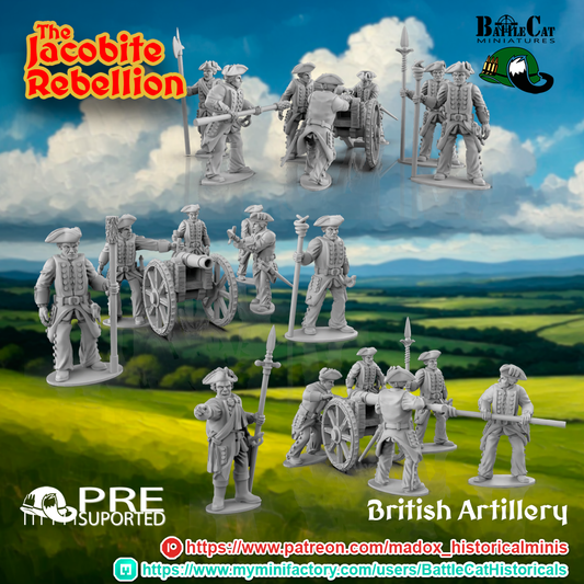 1745 British Artillery