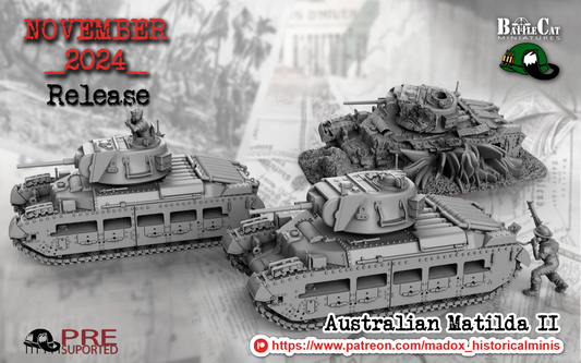 Australian Matilda II Tank