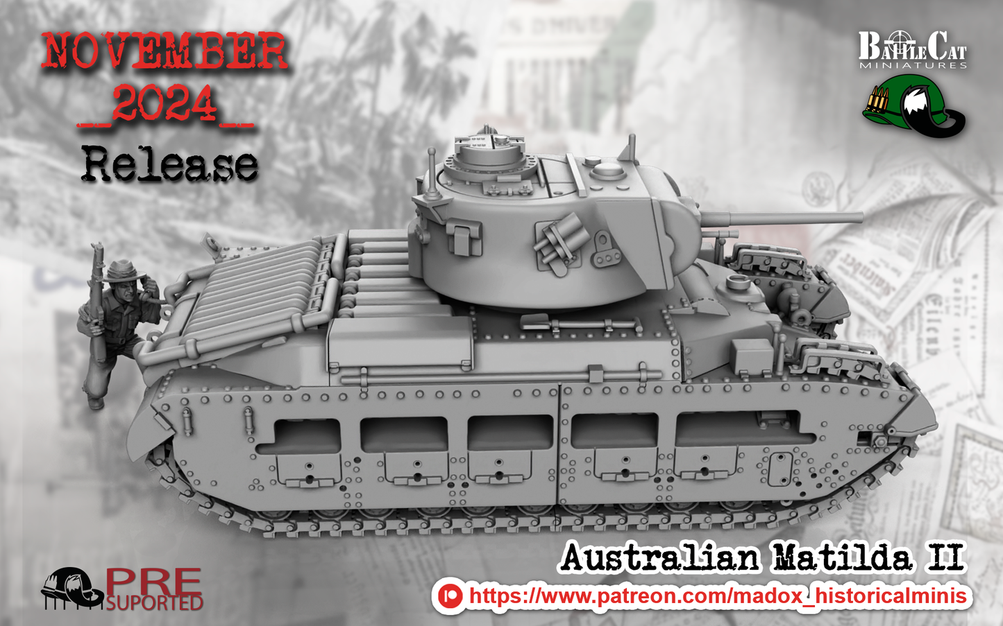 Australian Matilda II Tank