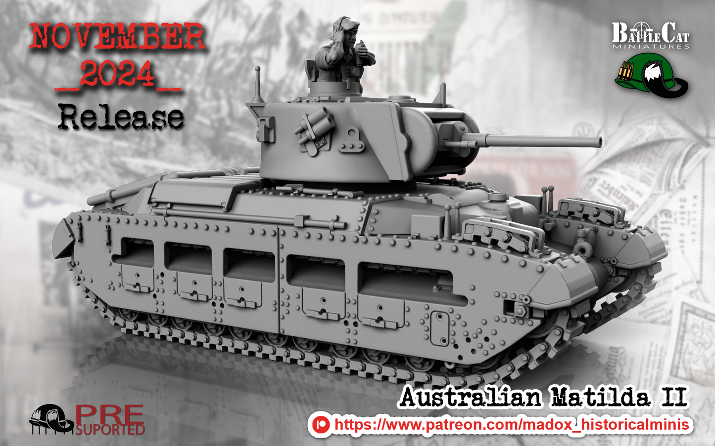 Australian Matilda II Tank