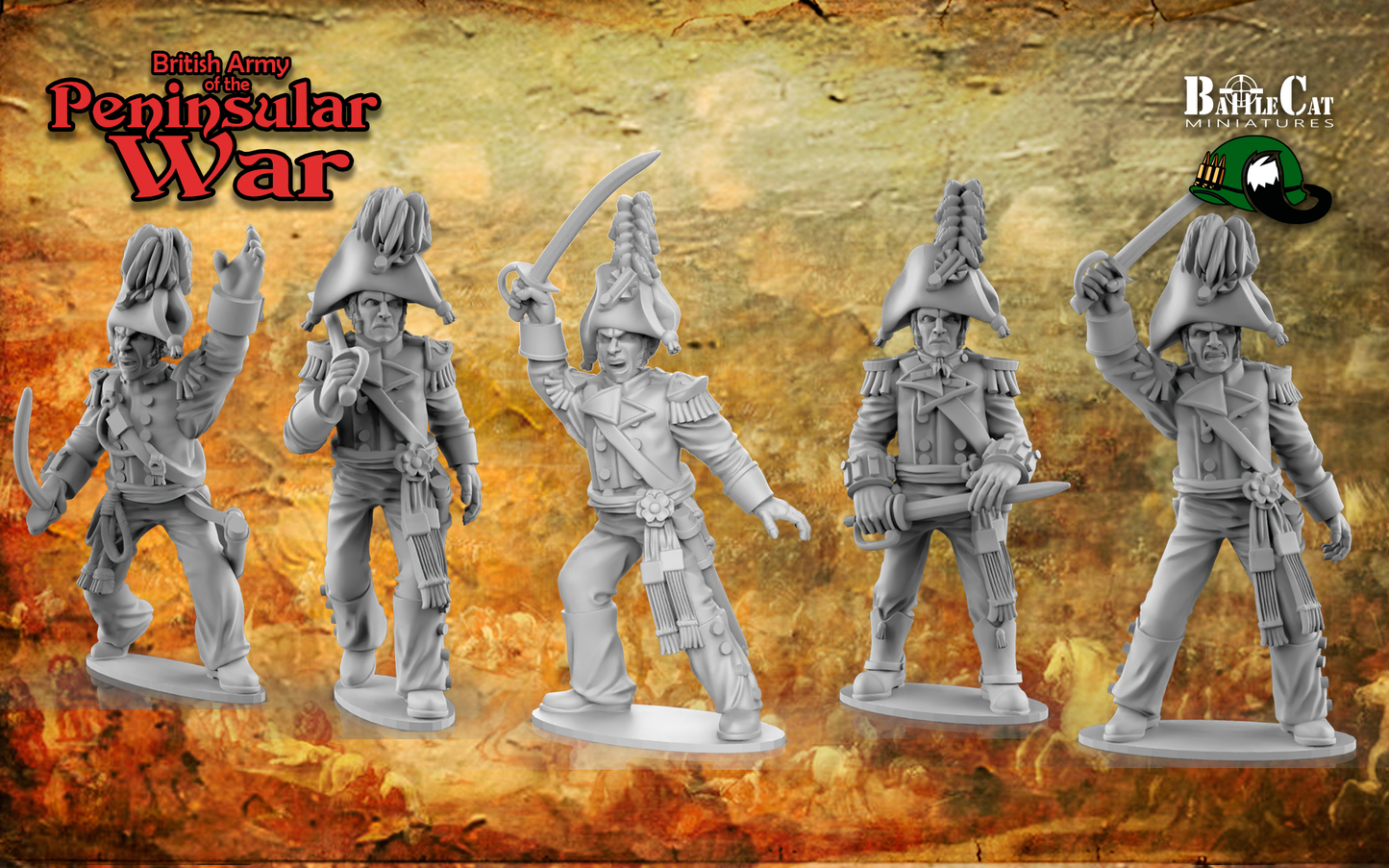 Peninsular War British Officers