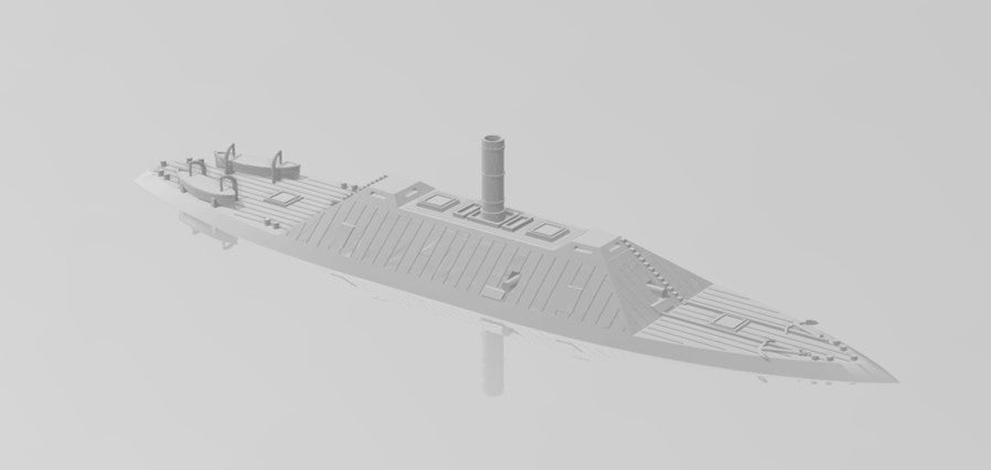 1/600 Confederate Casemate Ironclad CSS Fredericksburg