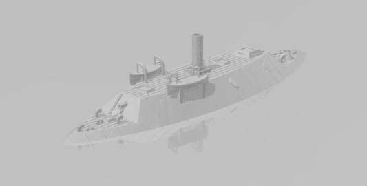 1/600 Confederate Casemate Ironclad CSS Richmond