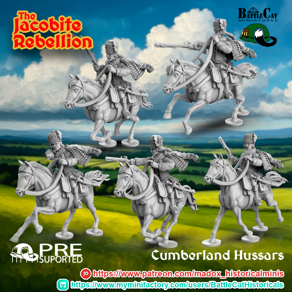 1745 British Cumberland Hussars