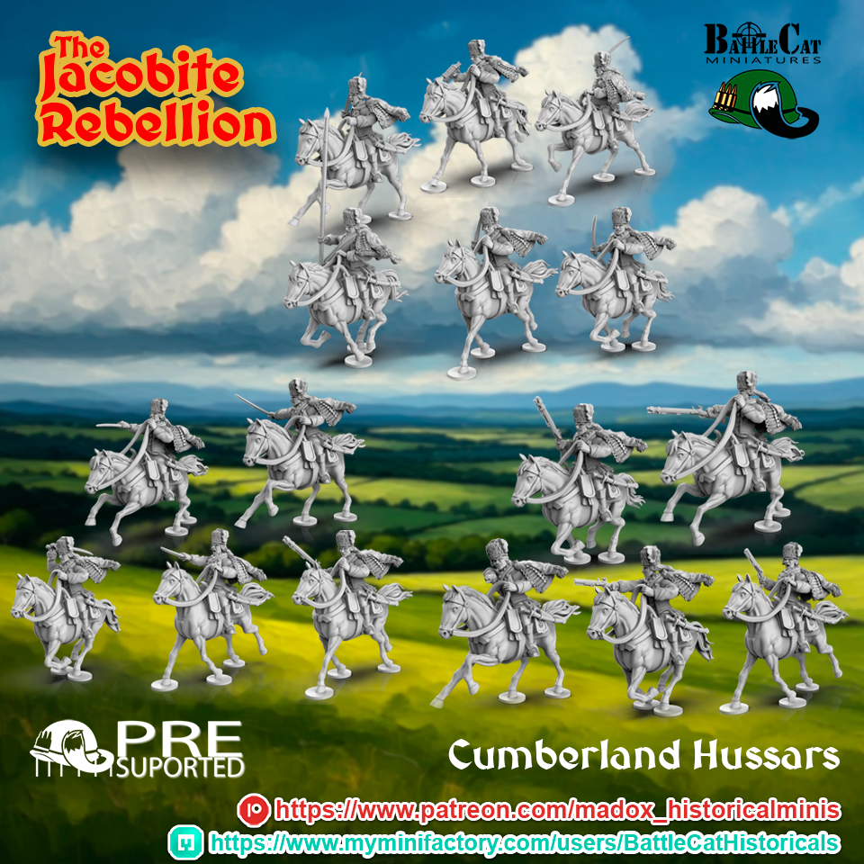 1745 British Cumberland Hussars