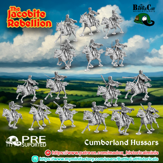 1745 British Cumberland Hussars